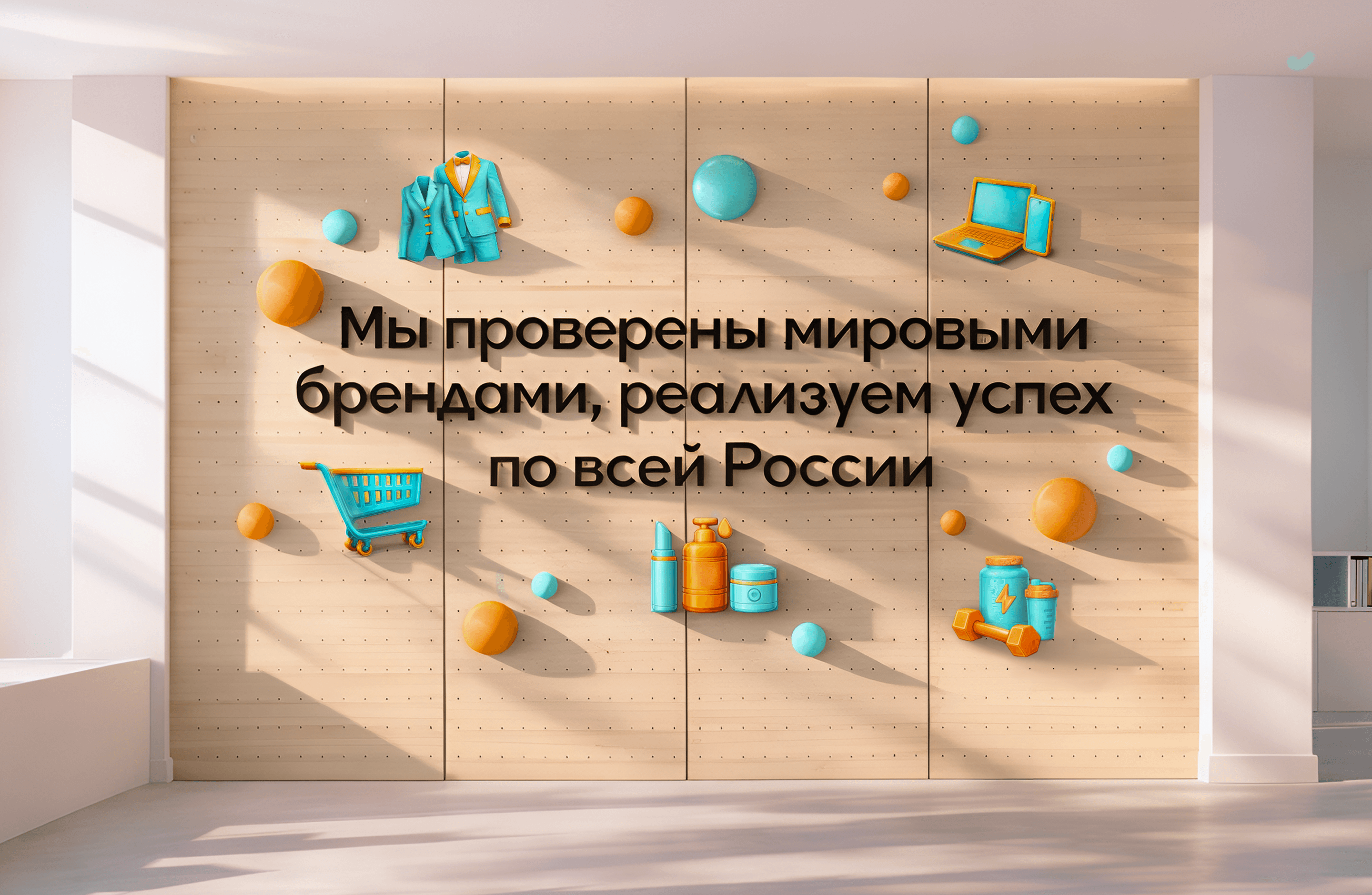 Мы проверены мировыми брендами, реализуем успех по всей России